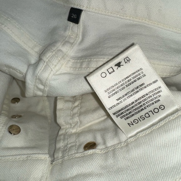 Women's Goldsign skinny jeans sz 26 #H3 - Picture 4 of 5